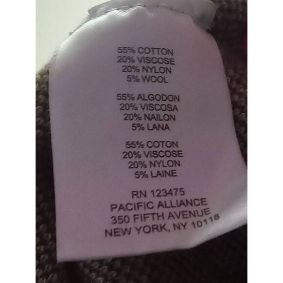 Jones New York zip front dolman sleeve jacket, yellow plaid size small medium - Picture 5 of 5